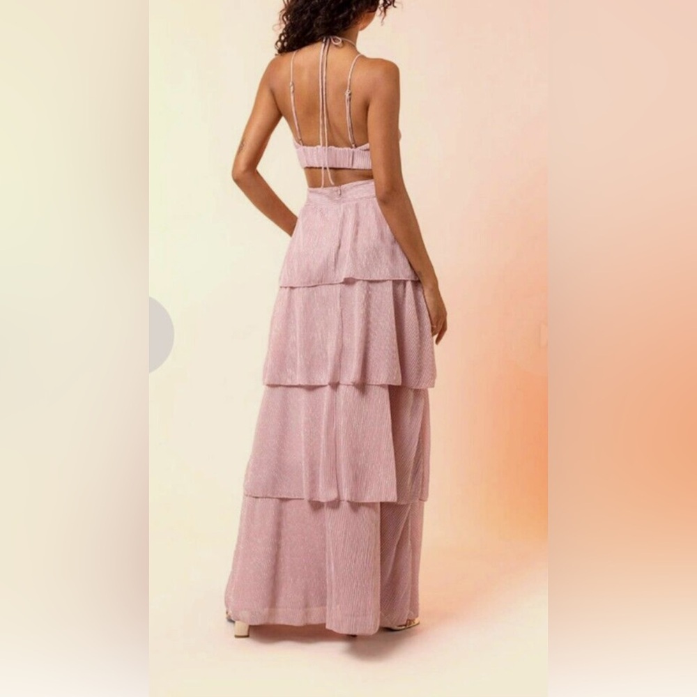 LINE & DOT - REVOLVE SONIA TIERED MAXI DRESS Size L - Picture 13 of 15